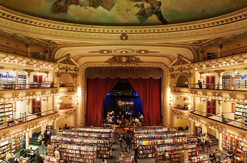 Libreria più bella del mondo Buenos Aires El Ateneo