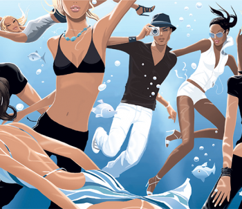 Jason Brooks Lifestyle Illustrations