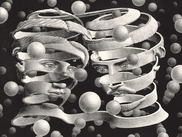 Maurits Cornelis Escher, Vincolo d'unione, 1956