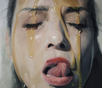 pittura iperrealista di mike dargas artista