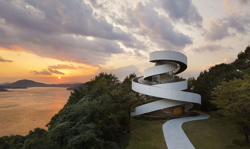 ribbon chapel cappella per matrimoni in giappone