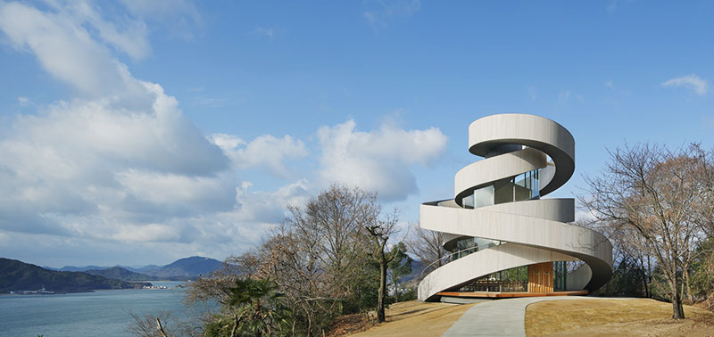 ribbon chapel cappella per matrimoni in giappone Hiroshi Nakamura NAP Architects