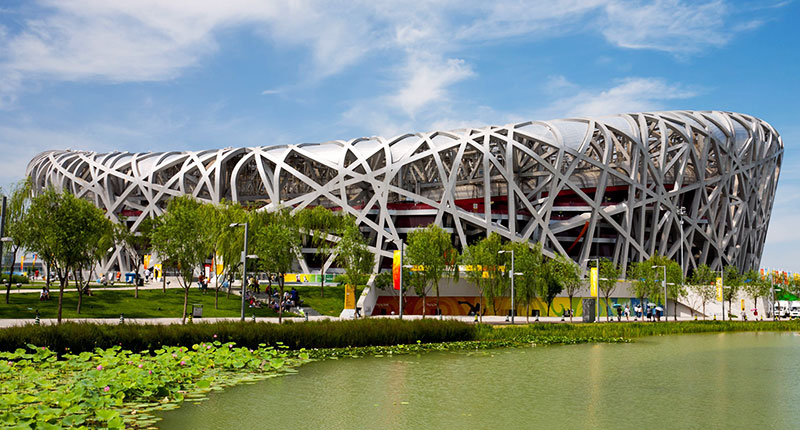 stadi più belli del mondo stadio olimpico pechino