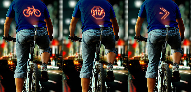 cyclee proiettore bici