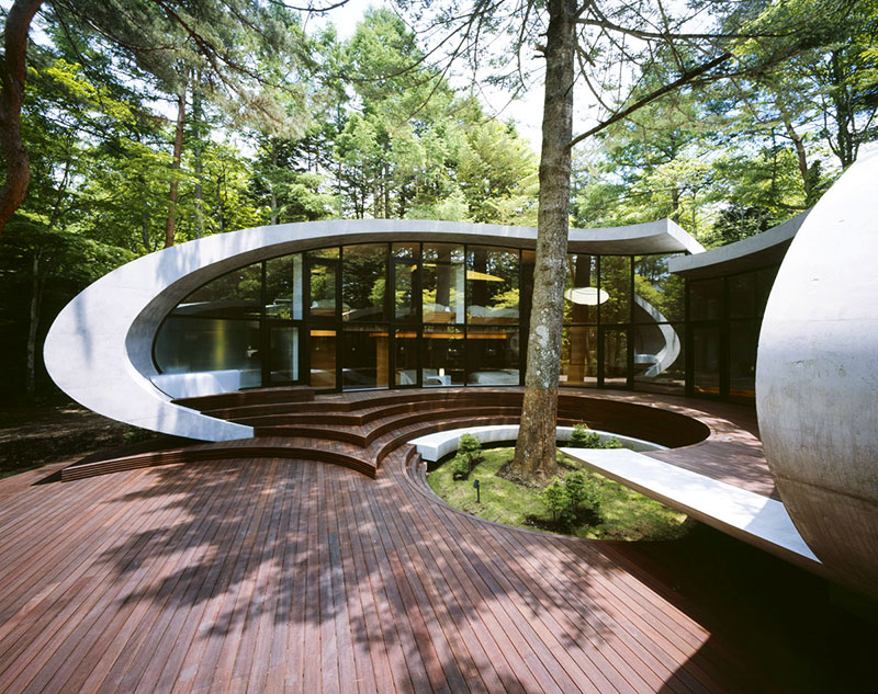 architettura organica artechnic shell house