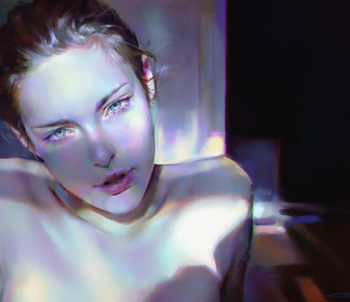 digital painting yanjun cheng portrait