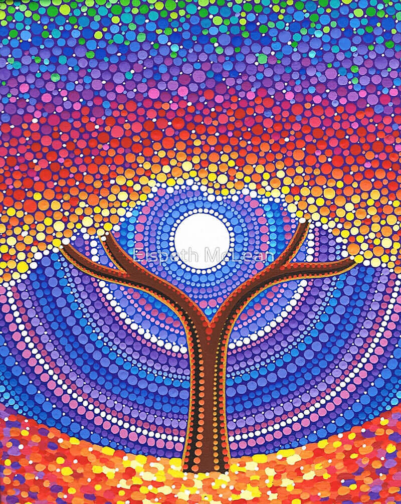 mandala colorati di elspeth mclean moon