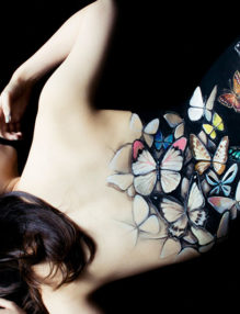body painting surreale di Hikaru Cho