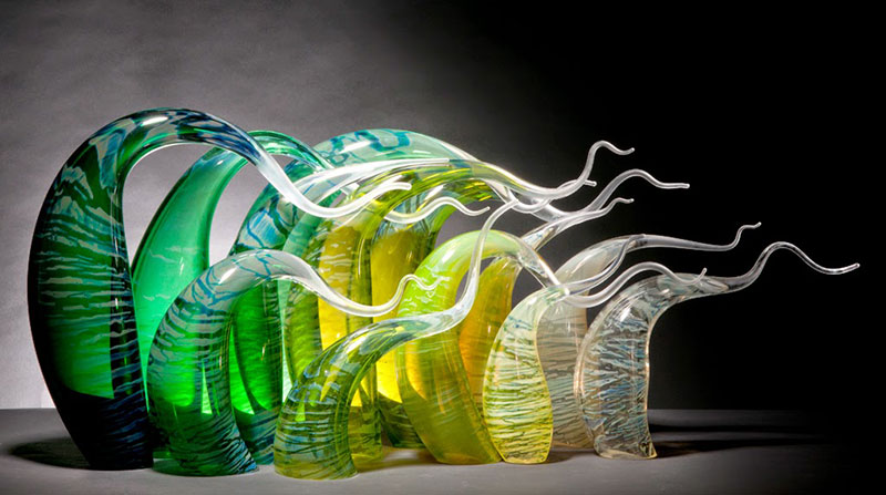 rick eggert scuture di vetro