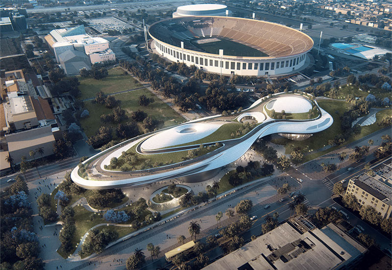 Lucas Museum of Narrative Art Los Angeles