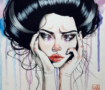 Harumi Hironaka illustrazioni cattive ragazze