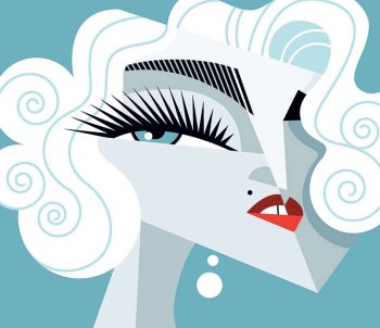 Pablo Lobato illustrazioni vettoriali - Caricatura di Madonna