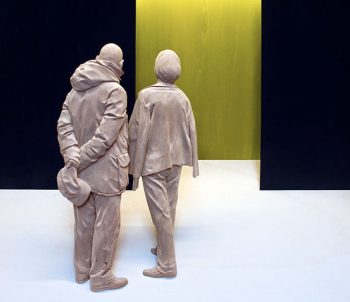 Sculture iperrealiste in legno di Peter Demetz