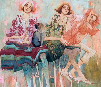 Lilas Blano Pittura figurativa contemporanea