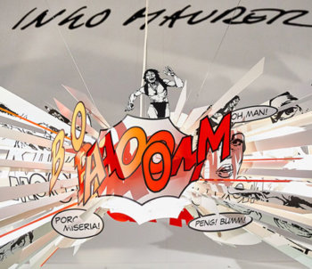 Ingo Maurer Lampada Comic Explosion