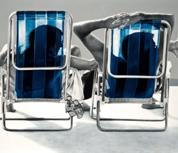 marta penter pittura iperrealista ozio