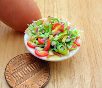 cibi in miniatura ultrarealistici di shay aaron