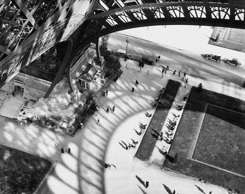 André Kertész "Shadows of the Eiffel Tower", Paris, 1929