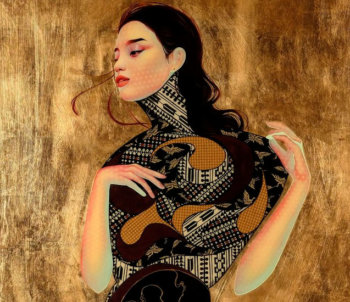 Lauren Brevner Mixed Media Art Painting