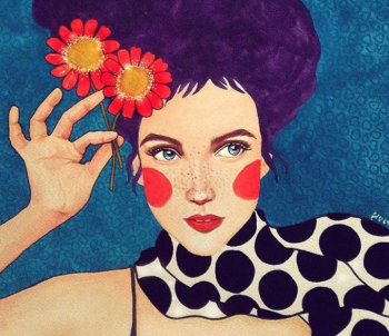 Acquerelli di Hulya Ozdemir - Vulnerable