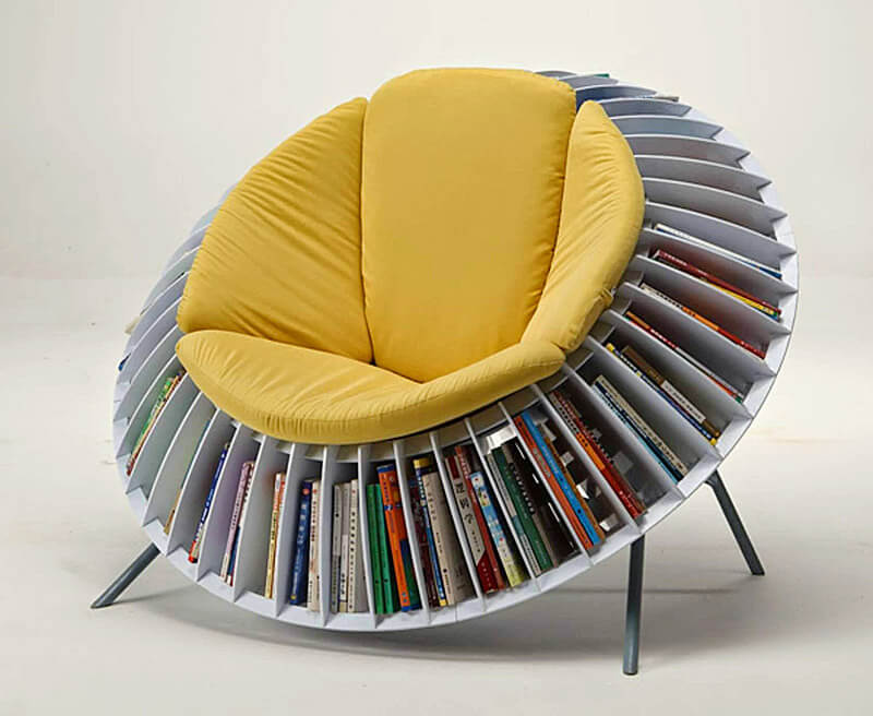 Mobili multifunzione, multiuso e trasformabili SunFlower Chair