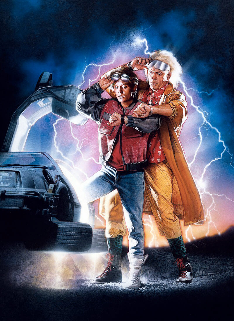 Drew Struzan Movie Poster Back to the Future