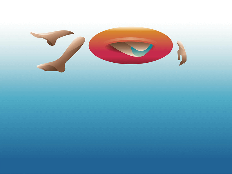 Illustrazioni minimaliste César Santillán