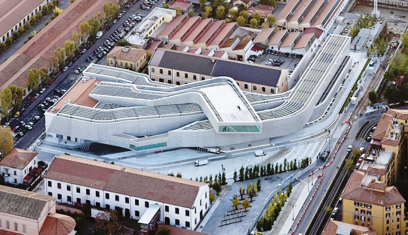 Maxxi Roma by archistar Zaha Hadid