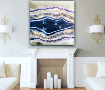 Mrs. Colorberry wall art