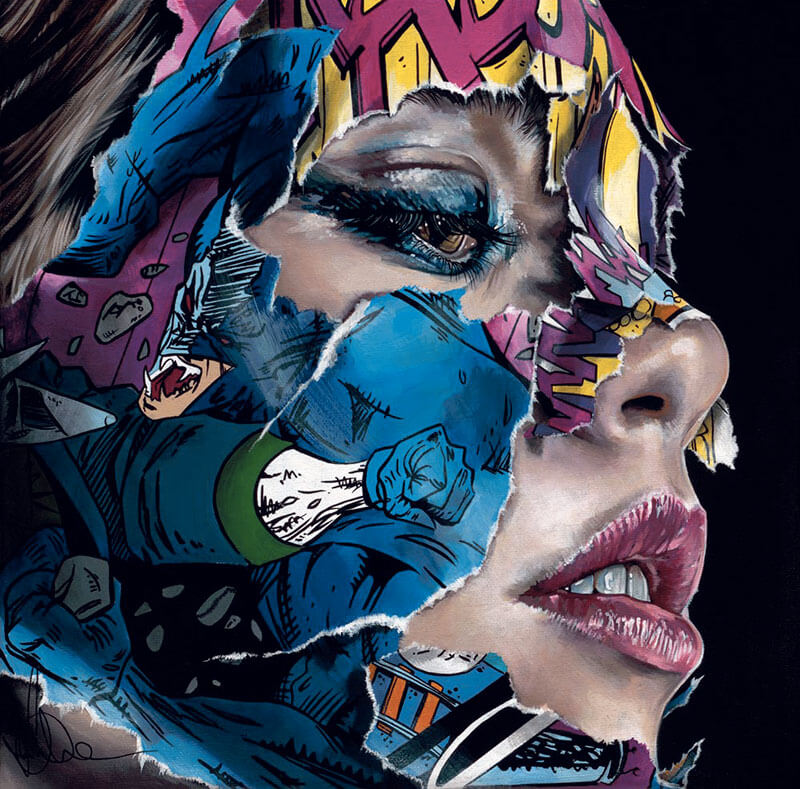 Sandra Chevrier Les Cages Paintings