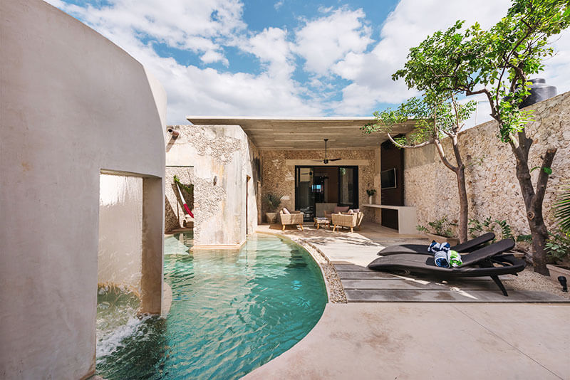 Case con piscina Xólotl - Merida, Messico