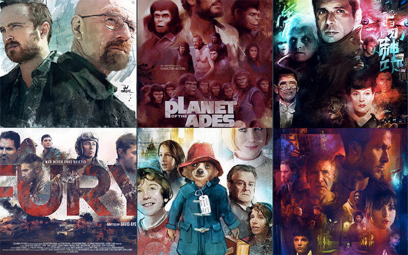 Vlad Rodriguez illustrazioni per il cinema