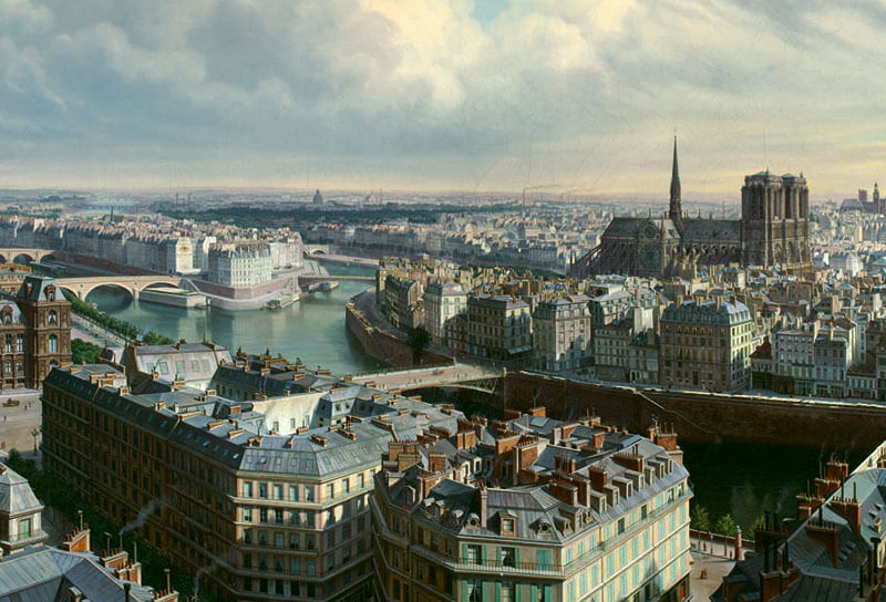 Cosmorami di Hubert Sattler cartoline dal passato | thingsiliketoday.com