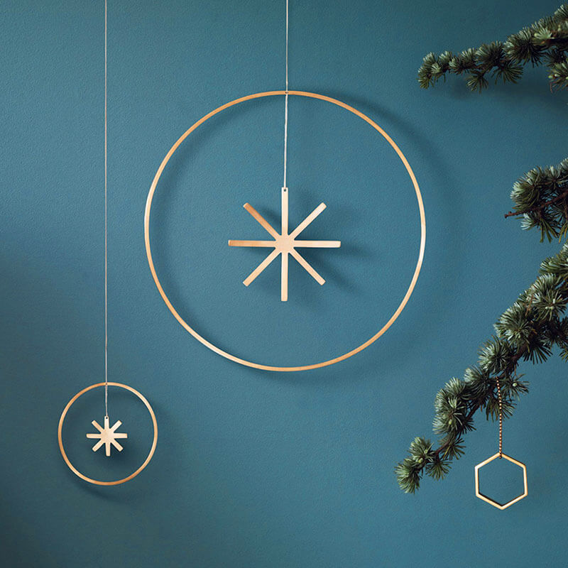 decorazioni natalizie minimaliste