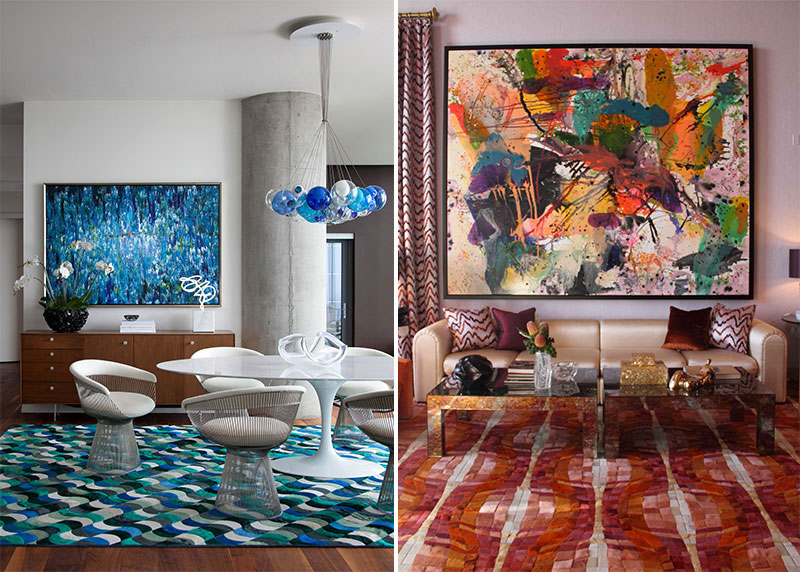 Tappeti in pelle di Kyle Bunting fra design e arte