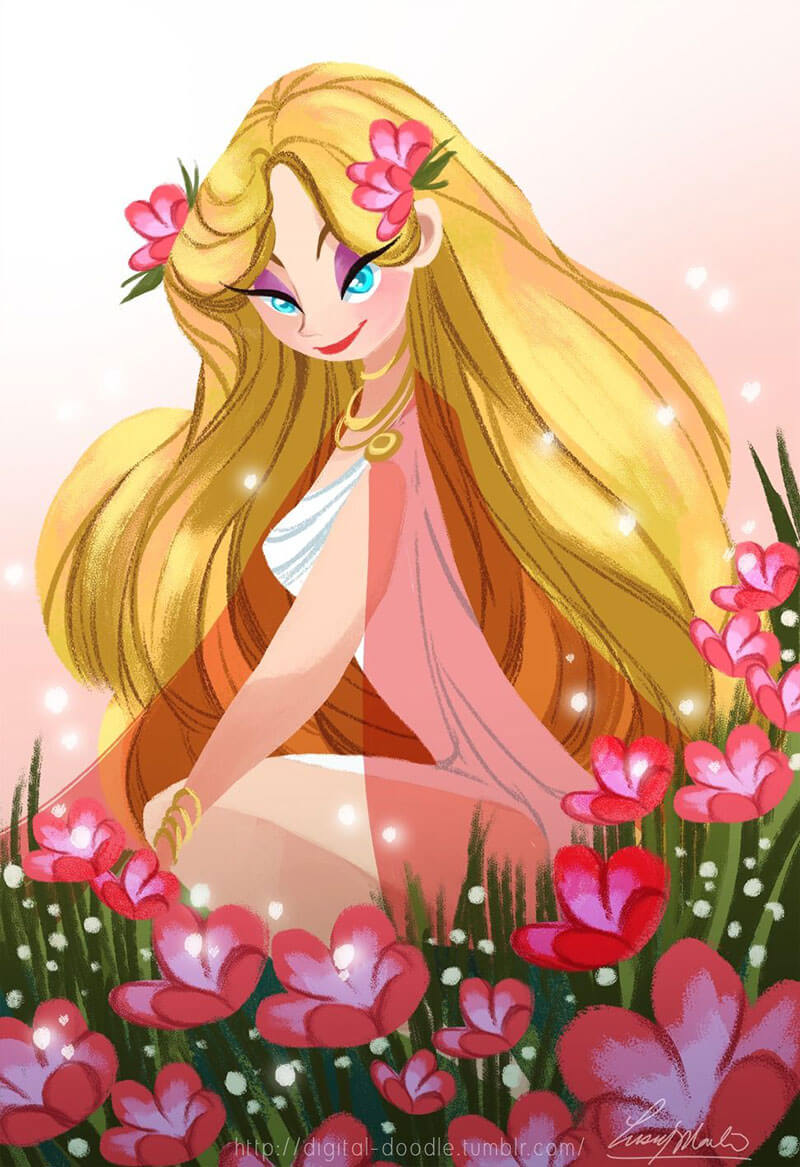 Lissy Marlin personaggi illustrati