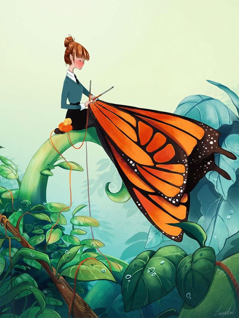 Lissy Marlin personaggi illustrati