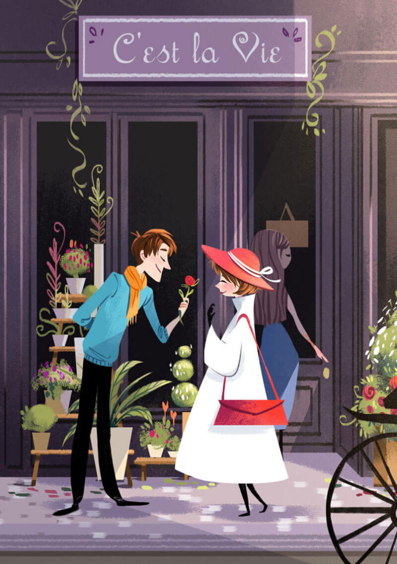 Lissy Marlin personaggi illustrati