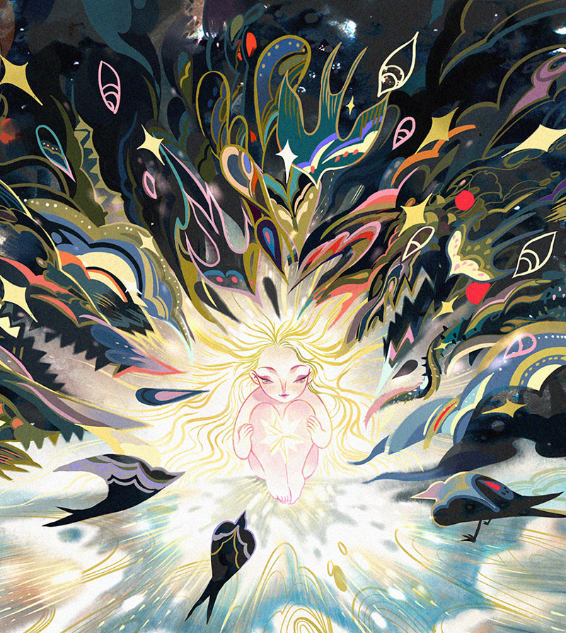 Kuri Huang illustrazioni