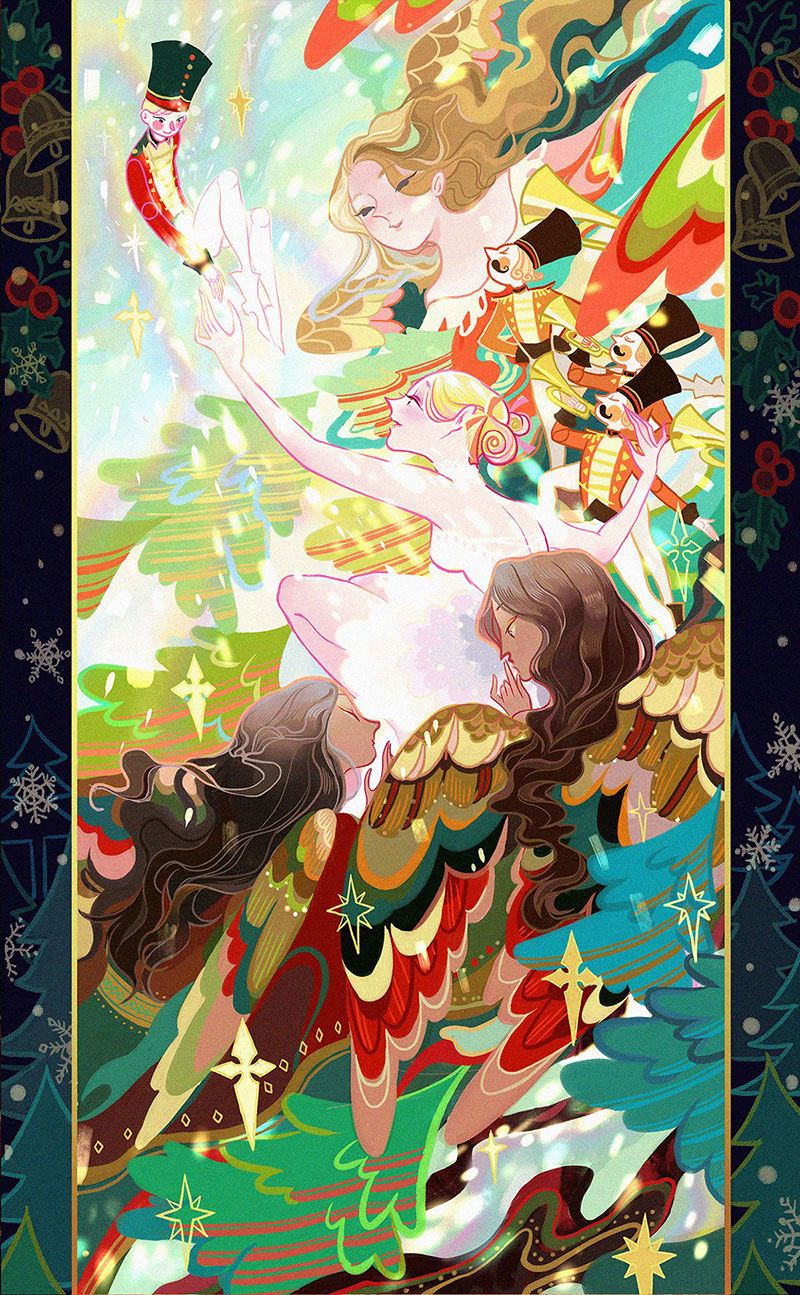 Kuri Huang illustrazioni