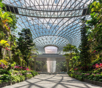 Jewel Changi Airport Cascata
