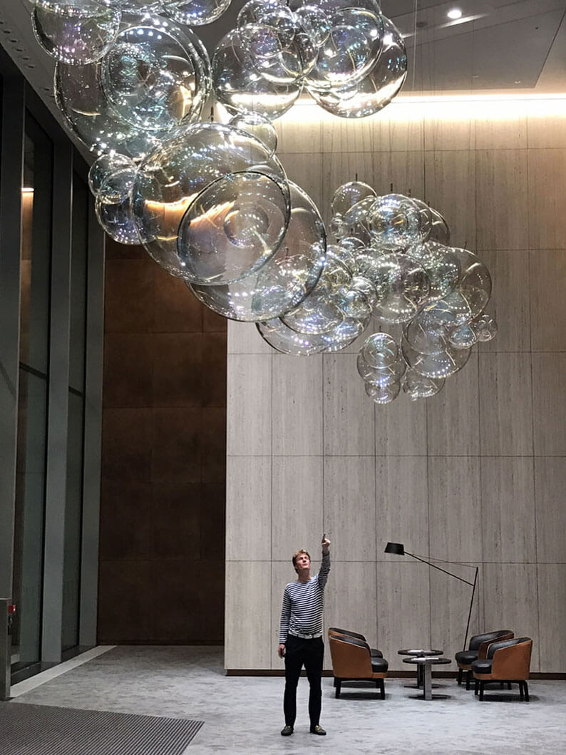 Verhoeven Twins glass art