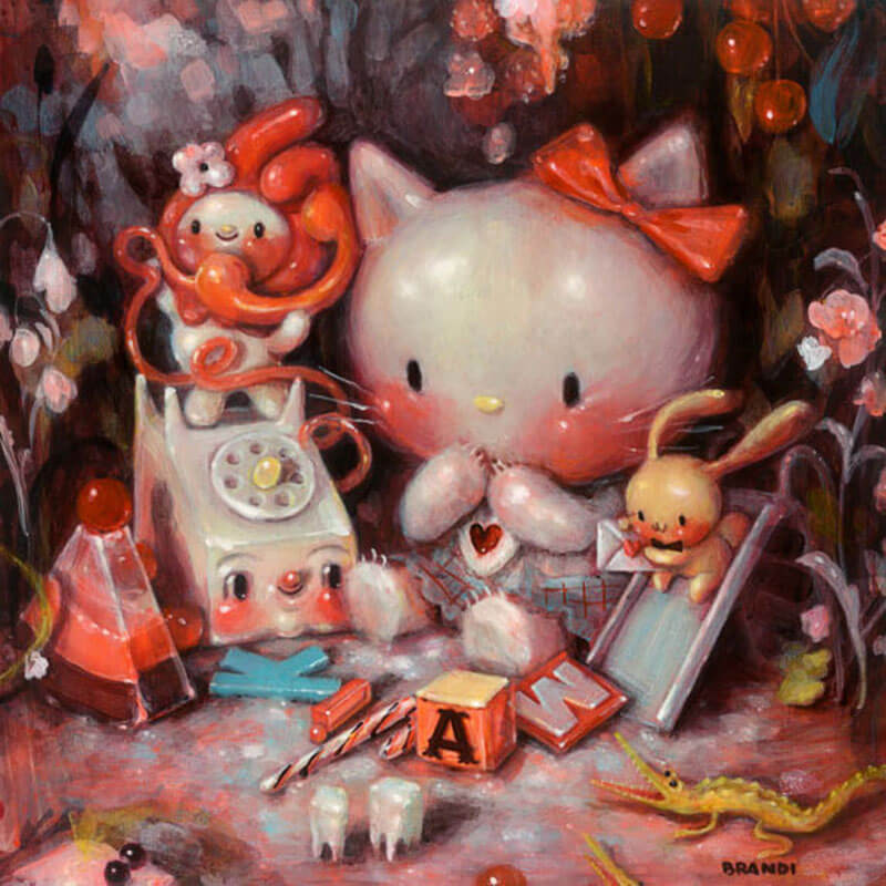 Brandi Milne Hello Kitty 45° Anniversario