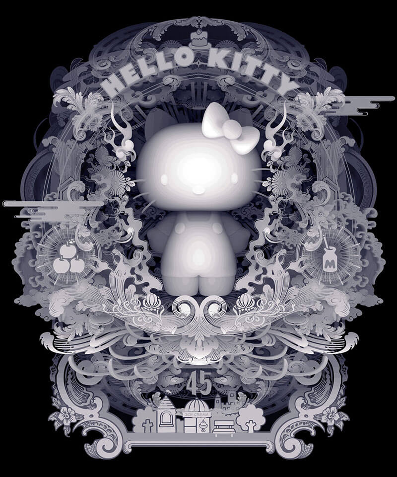 Kazuki Takamatsu Hello Kitty 45° Anniversario
