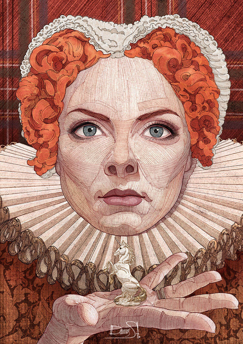 Stavros Damos illustrazioni Womankind