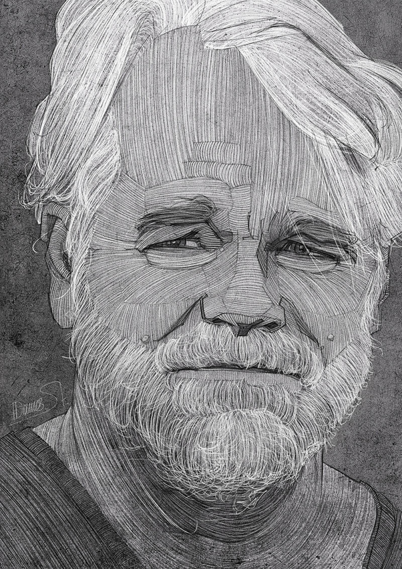 Philip Seymour Hoffman Portrait by Stavros Damos