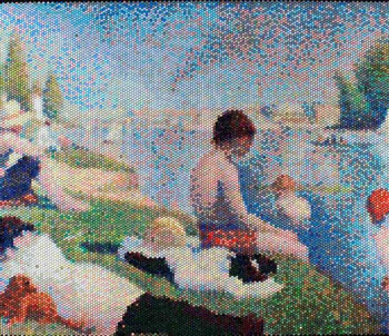 Georges Seurat Revisited - Il puntinismo contemporaneo di Bradley Hart