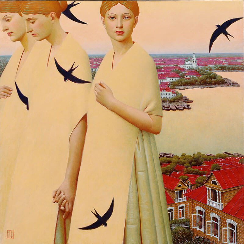 Andrey Remnev pittura contemporanea