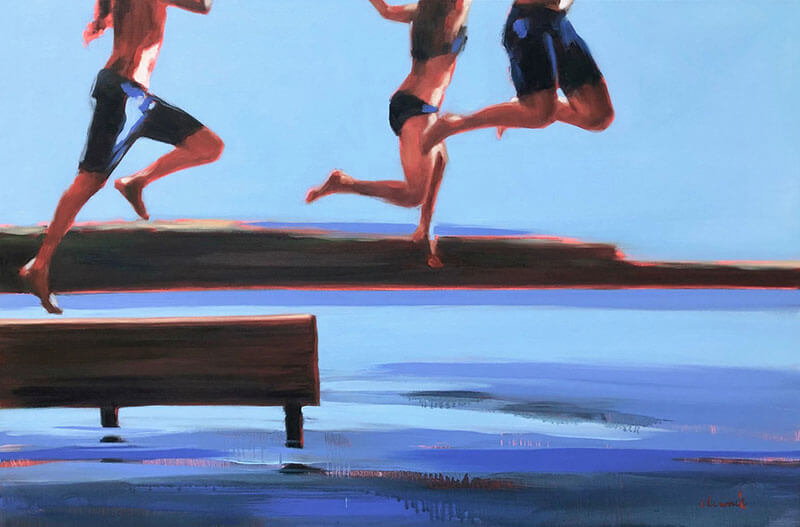 paesaggi liquidi pittura elizabeth lennie