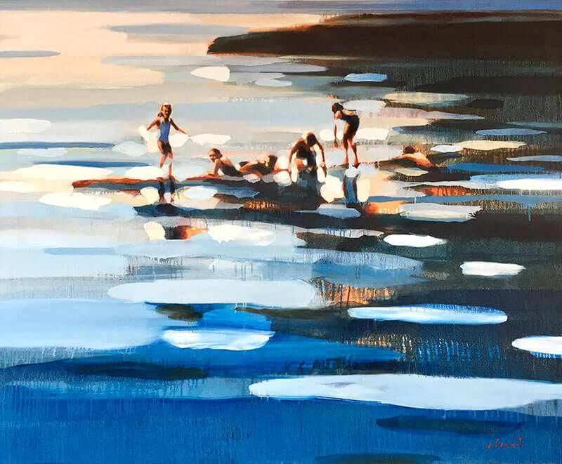 paesaggi liquidi pittura elizabeth lennie